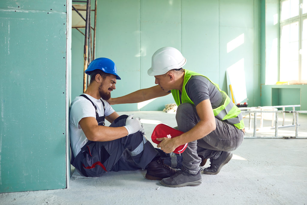 he help his friend from a work injury