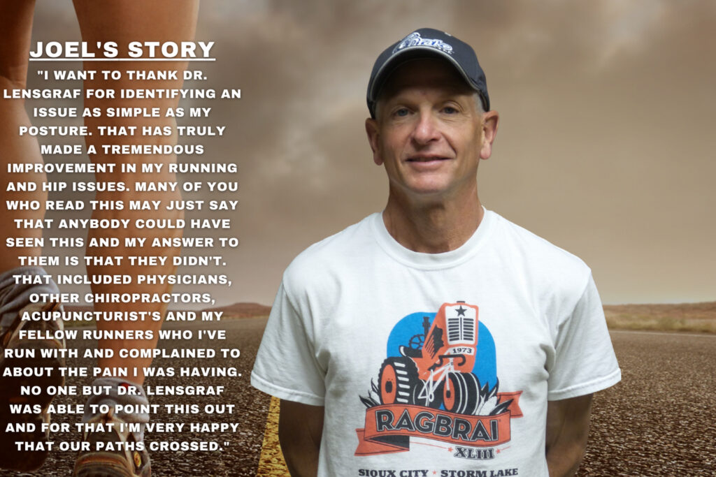 athlete man, Joel's story